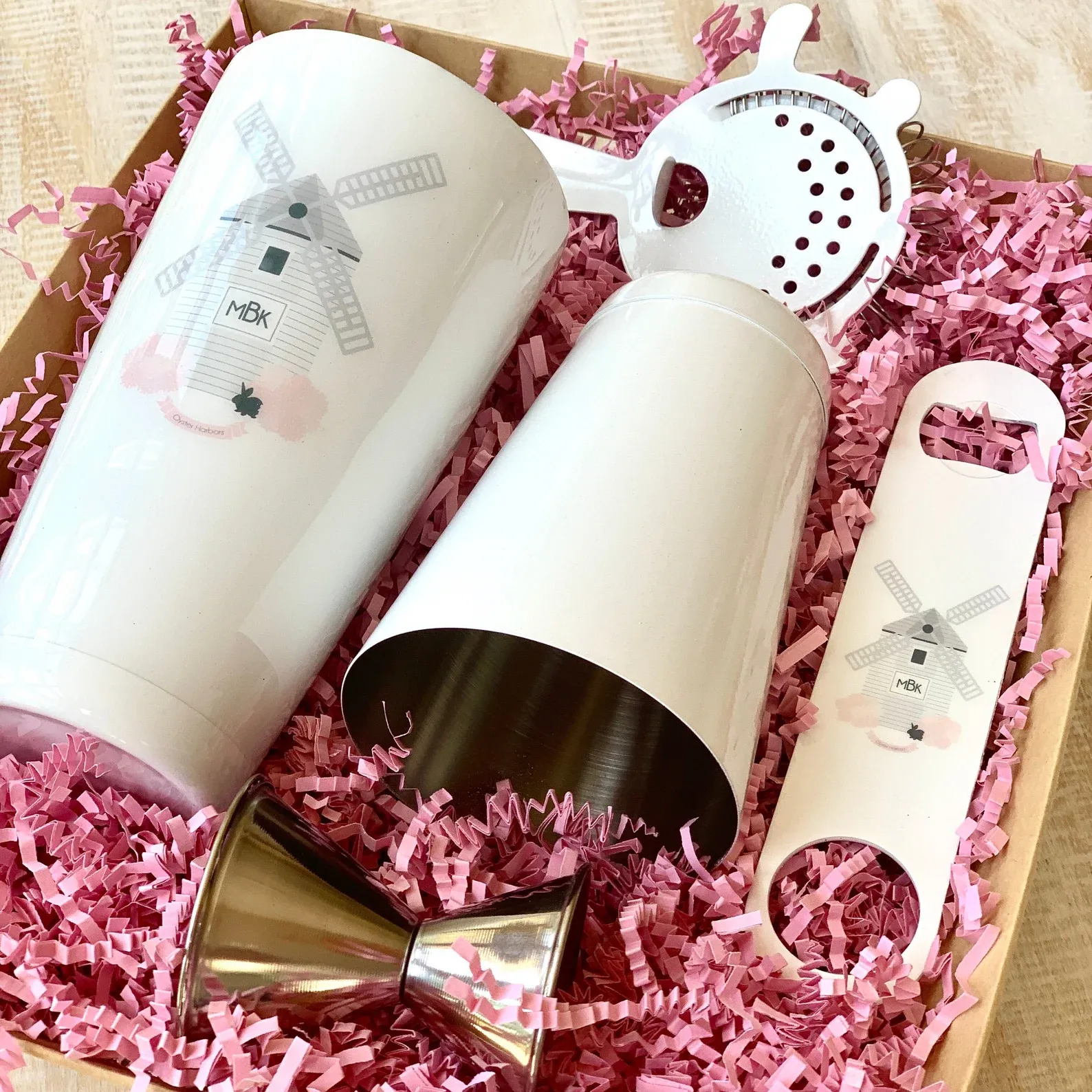 Personalized Cocktail Shaker Gift Set