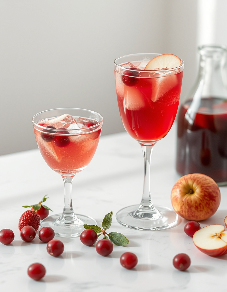 Cranberry apple punch