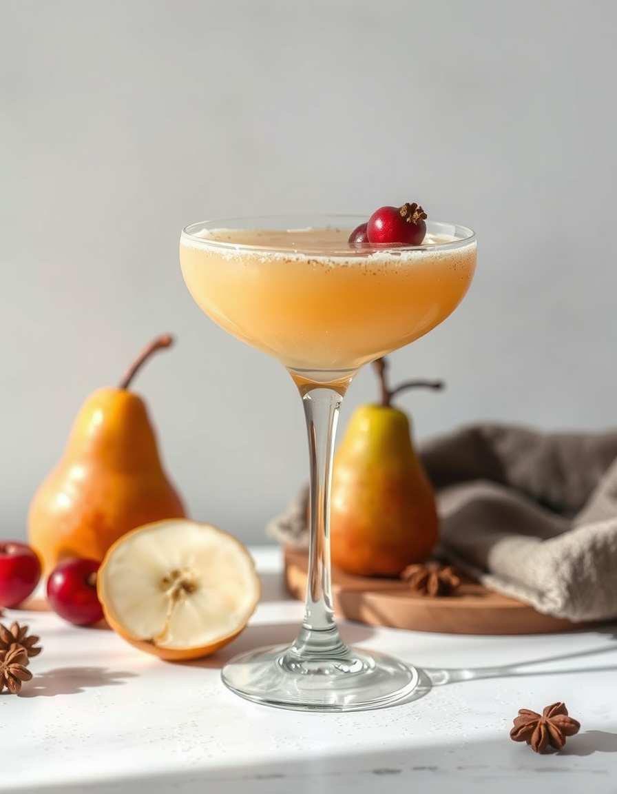 Spiced pear punch