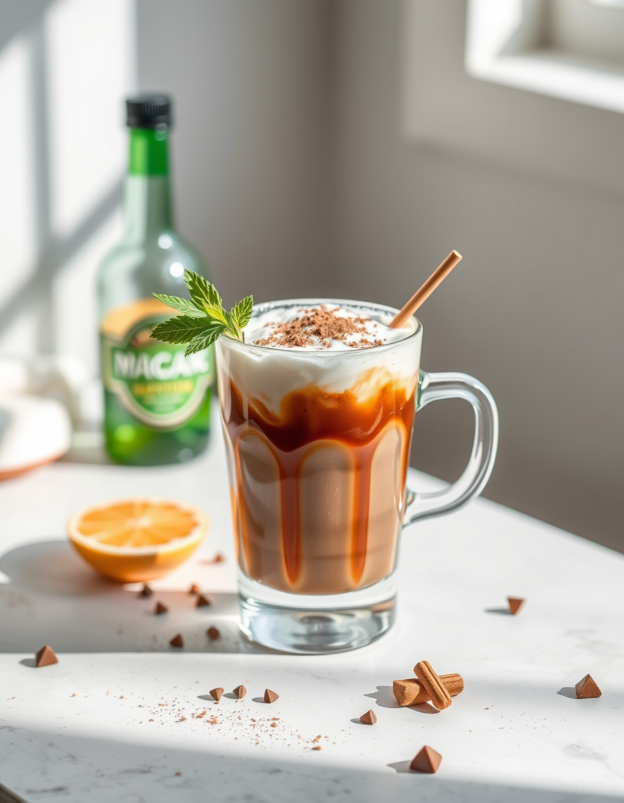 Spiked hot chocolate